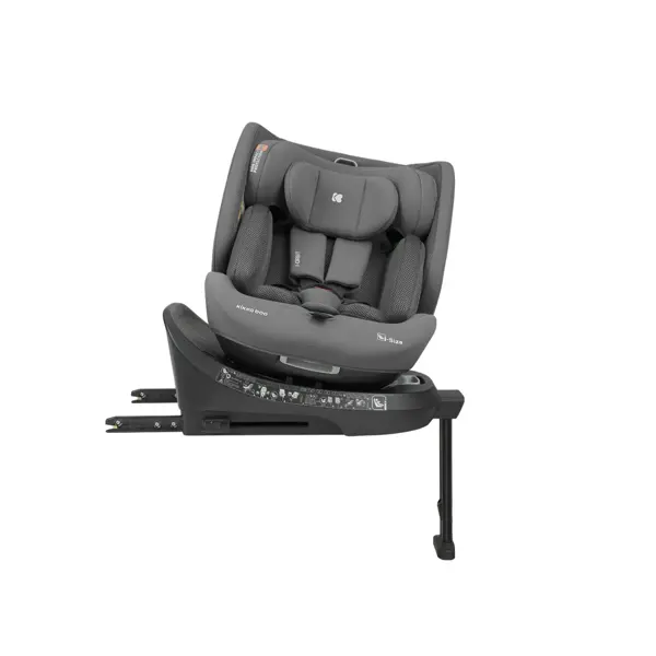 KIKKA BOO AUTOSJEDALICA I-ORBIT,I-SIZE,40-150CM,DARK GREY