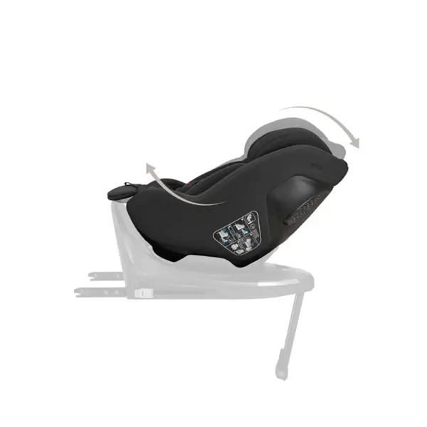 KIKKA BOO I-CLASS PLUS,I-SIZE,AUTOSJEDALICA 40-105CM,NOIR