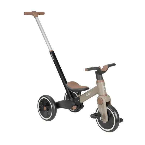 KIKKA BOO FLASH,TRICIKLO 5U1,BEIGE