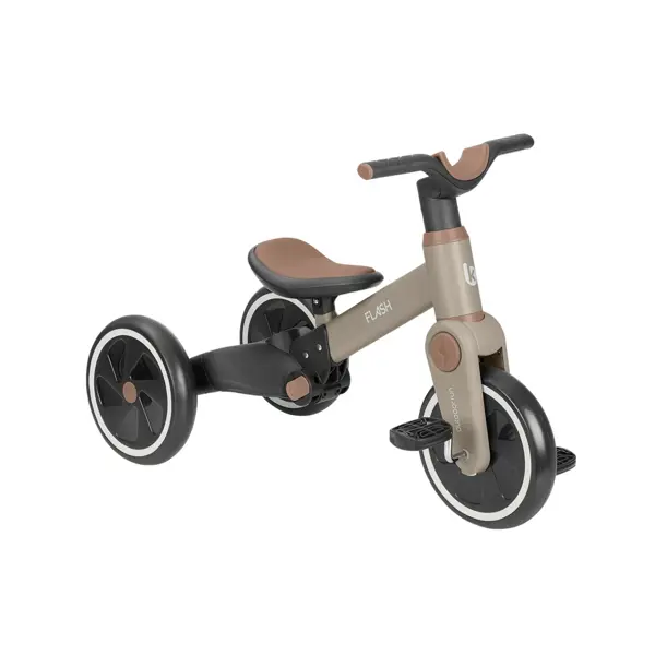 KIKKA BOO FLASH,TRICIKLO 5U1,BEIGE