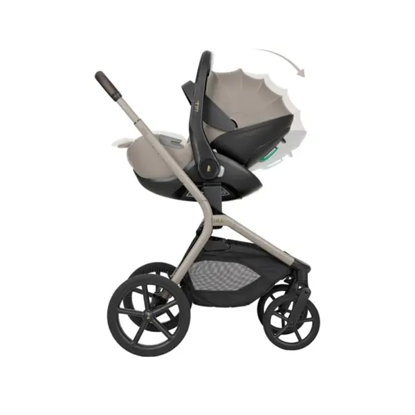KIKKA BOO I-CLASS,I-SIZE,AUTOSJEDALICA 40-87CM,GOYA CHAMPAGN
