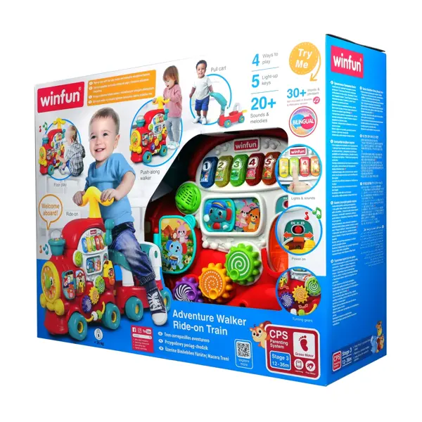 WINFUN GURALICA ADVENTURE RIDE-ON VLAK
