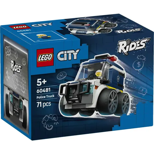 LEGO 60481 VOŽNJE-POLICISKI KAMION