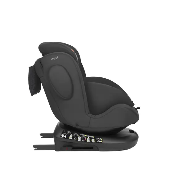 KIKKA BOO AUTOSJEDALICA I-FELIX,I-SIZE,40-150CM,BLACK