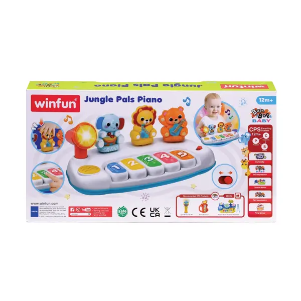 WINFUN IGRAČKA JUNGLE PALS PIANO