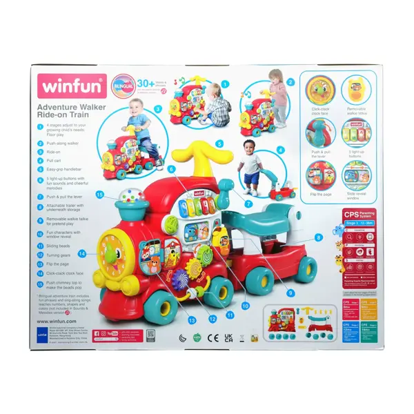 WINFUN GURALICA ADVENTURE RIDE-ON VLAK