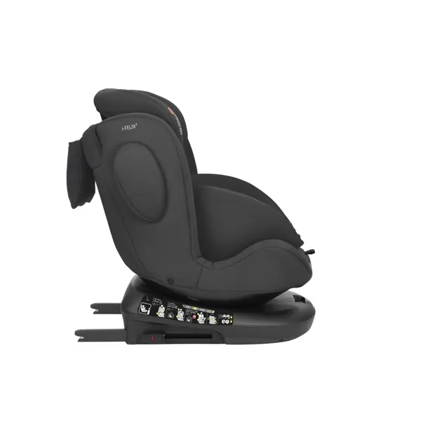 KIKKA BOO AUTOSJEDALICA I-FELIX,I-SIZE,40-150CM,BLACK