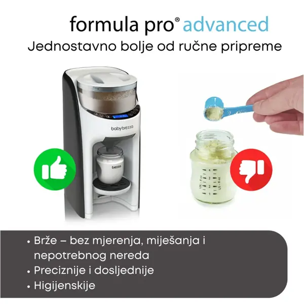 BABY BREZZA PRO ADVANCED UREĐAJ ZA PRIPREMU ADAPTIRANOG MLIJEKA CLASSIC