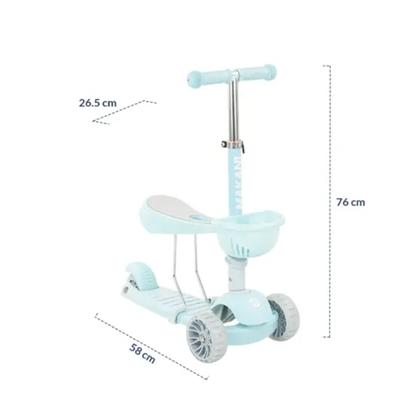 KIKKA BOO MAKANI ROMOBIL BONBON 3U1 CANDY MINT