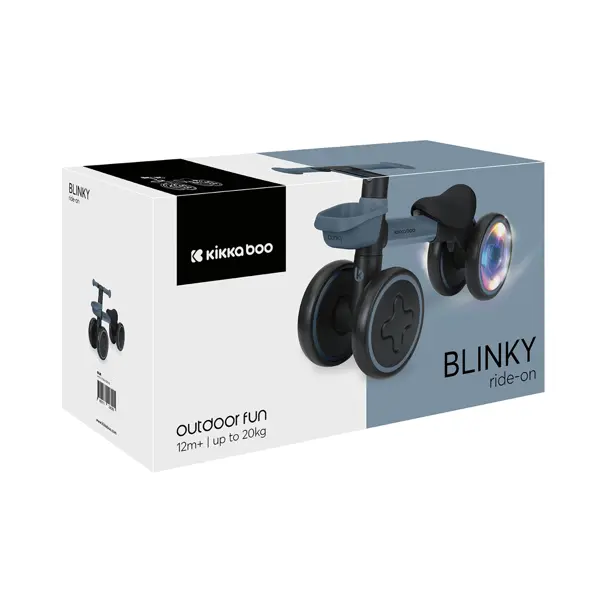 KIKKA BOO BALANS BICIKLO BLINKY,BLUE