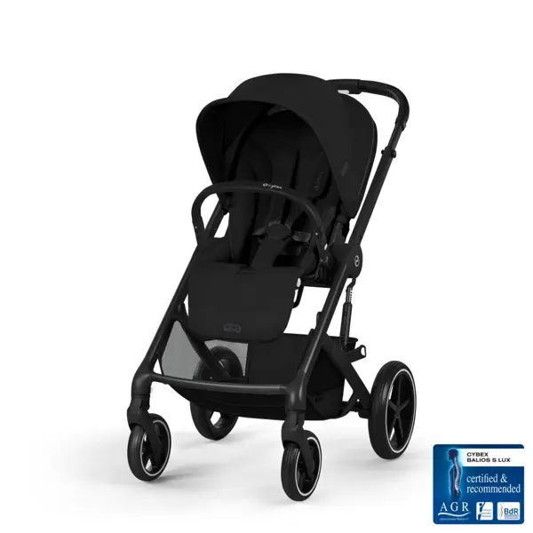 CYBEX KOLICA BALIOS S LUX BLK+SKLOPIVA KOŠARA,MOON BLACK
