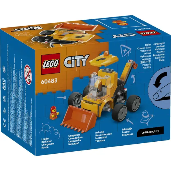 LEGO 60483 VOŽNJE-GRAĐEVINSKI UTOVARIVAČ