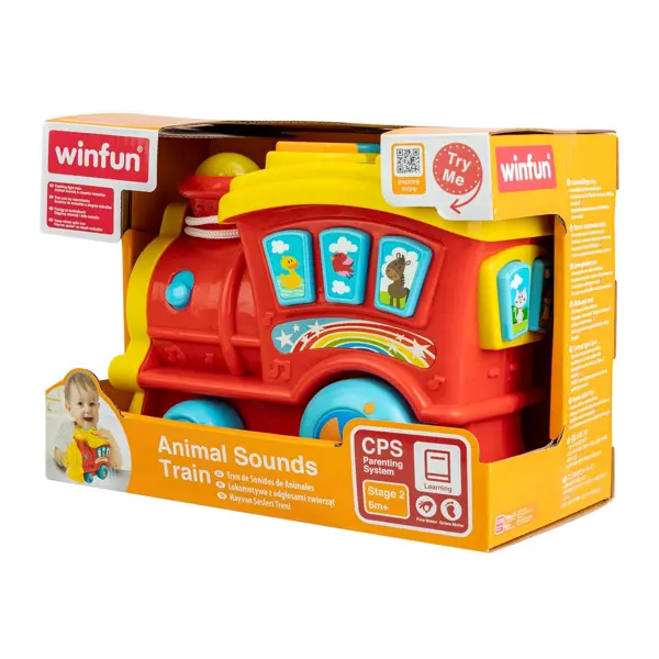WINFUN IGRAČKA ANIMAL SOUNDS VLAK