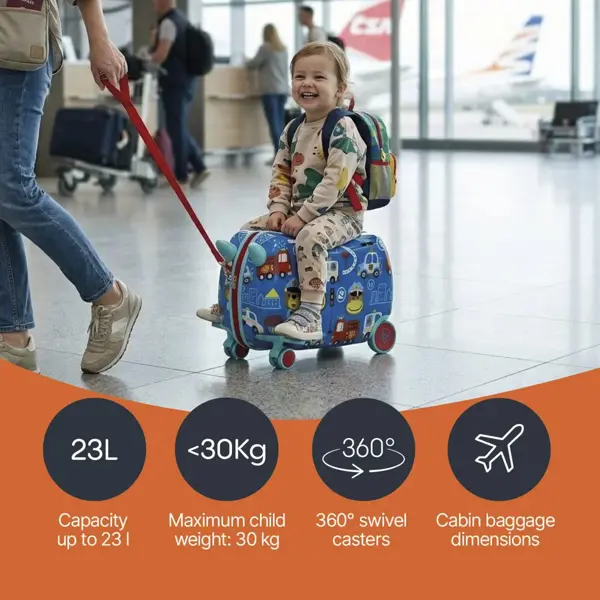 ZOPA KOFER PACK & RIDE SAILOR