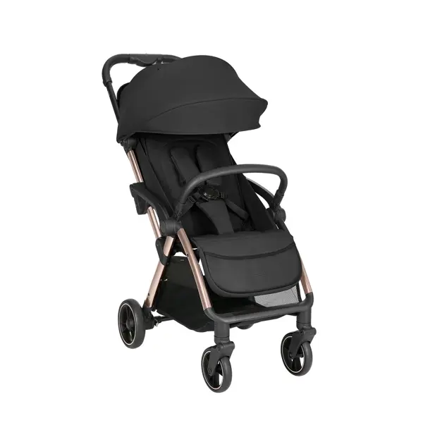 KIKKA BOO KOLICA EDEN,BLACK 2026+GRATIS NESTA AUTOSJEDALICA BOOST-UP, ISOFIX