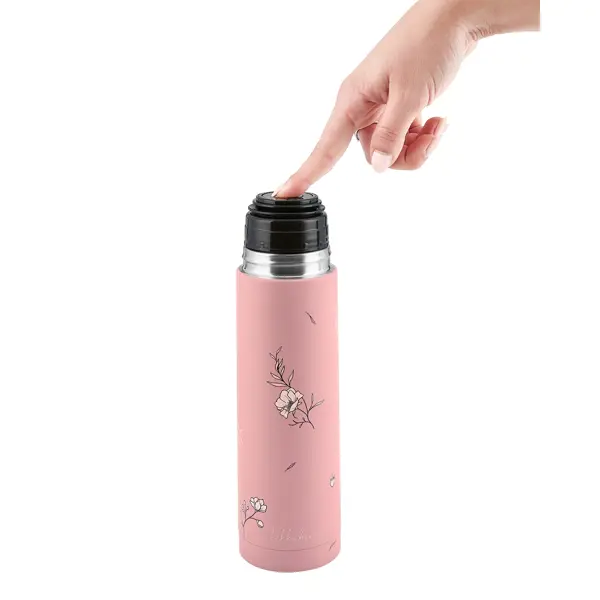 KIKKA BOO TERMOS BOCA FLORA,BLUSH