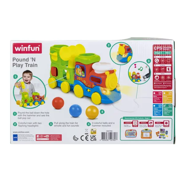 WINFUN IGRAČKA POUND N PLAY VLAK