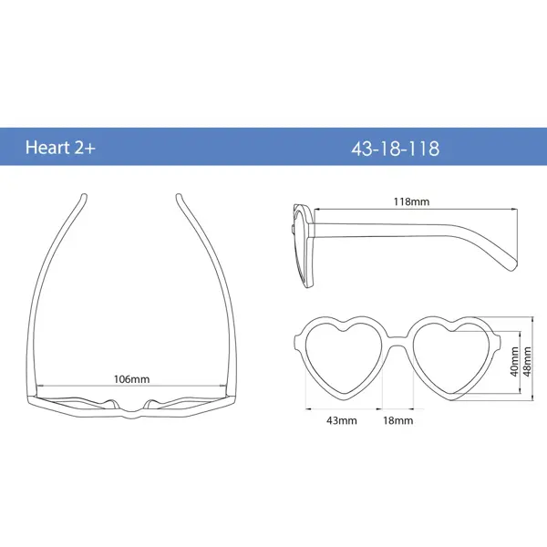 REAL SHADES NAOČALE HEART 2+ ALMOND OIL