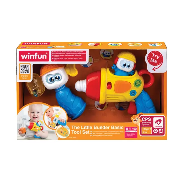 WINFUN IGRAČKA THE LITTLE BUILDER BASIC ALAT SET