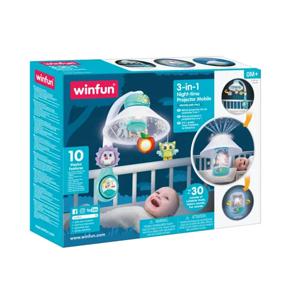 WINFUN PROJEKTOR VRTULJAK 3U1 NIGHT-TIME