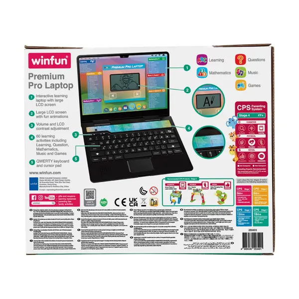 WINFUN IGRAČKA LAPTOP PREMIUM PRO
