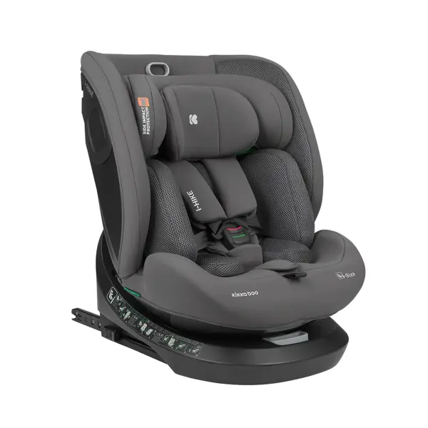 KIKKA BOO AUTOSJEDALICA 40-150CM I-HIKE I-SIZE ,DARK GREY