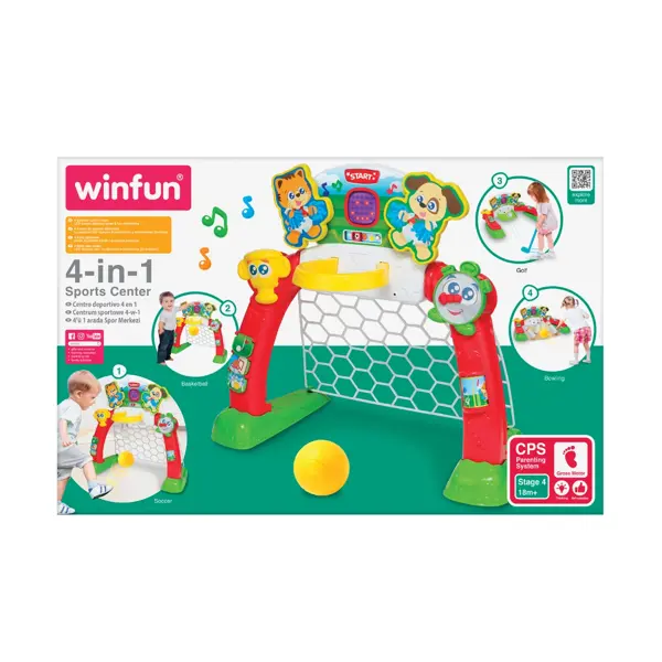 WINFUN IGRAČKA 4U1 SPORT CENTAR