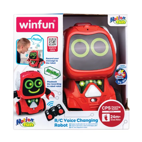 WINFUN IGRAČKA R/C VOICE CHANGING ROBOT