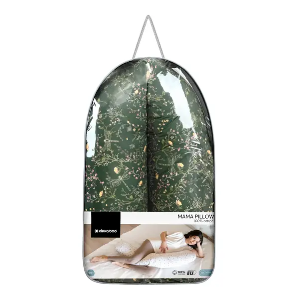 KIKKA BOO MAMA JASTUK SECRET GARDEN GREEN