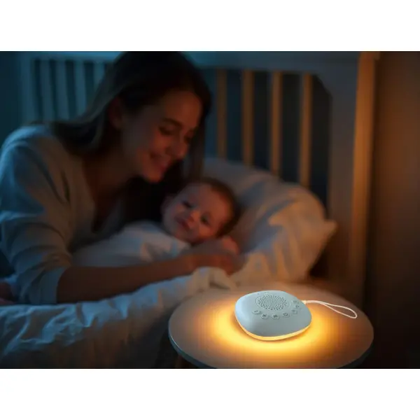 ZOPA PRIJENOSNI UREĐAJ ZA BIJELI ŠUM PREMIUM SA LED SVJETLOM