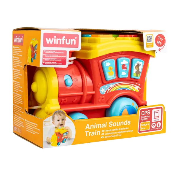 WINFUN IGRAČKA ANIMAL SOUNDS VLAK