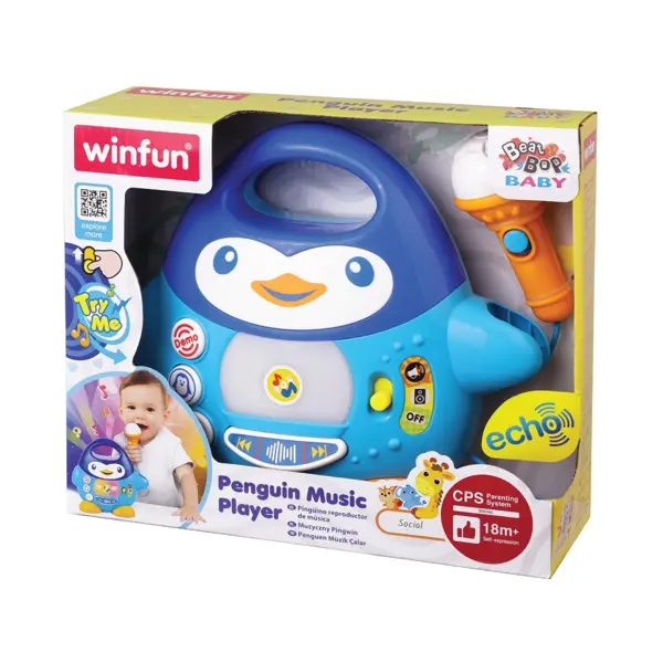 WINFUN IGRAČKA MUSIC PLAYER PINGVIN