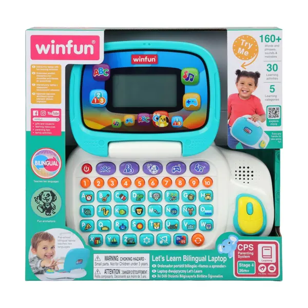 WINFUN IGRAČKA LAPTOP LETS LEARN BILINGUAL