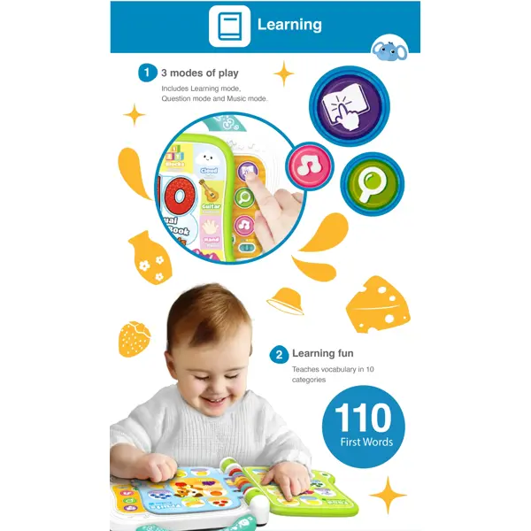 WINFUN IGRAČKA 110 BILINGUAL LERANING BOOK-PRVE RIJEČI