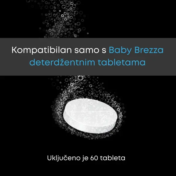BABY BREZZA PERAČ I STERILIZATOR FLAŠICA PRO BLACK