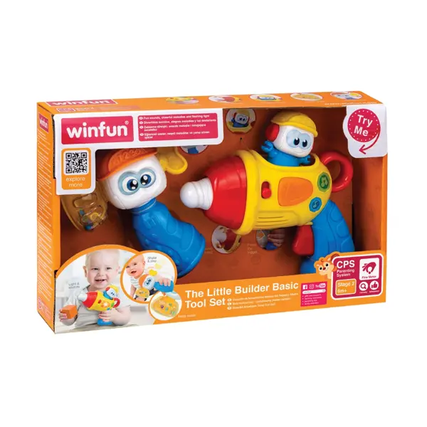 WINFUN IGRAČKA THE LITTLE BUILDER BASIC ALAT SET