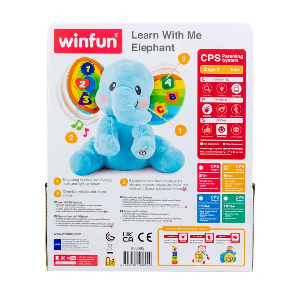 WINFUN IGRAČKA LEARN WITH ME ELEPHANT