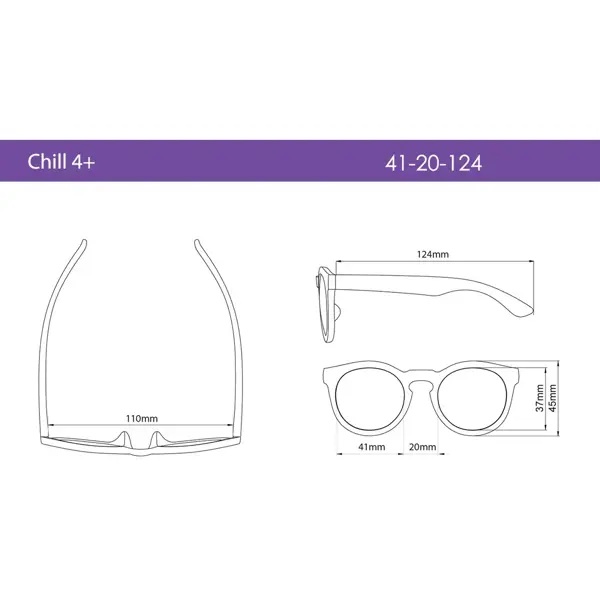 REAL SHADES NAOČALE CHILL 4+ DUSTY ROSE