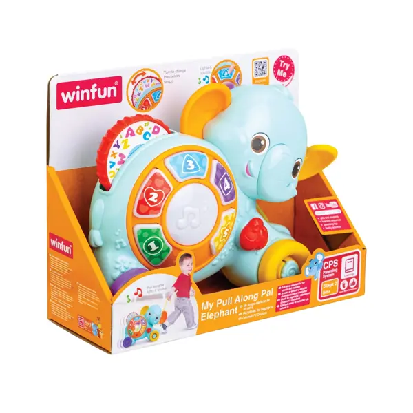 WINFUN IGRAČKA MY PULL ALONG PAL ELEPHANT