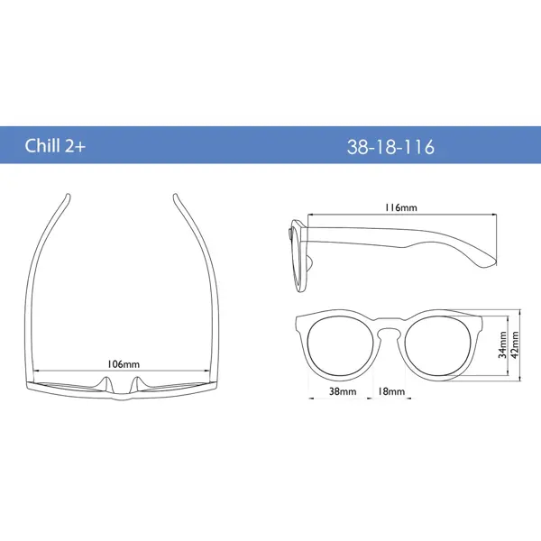 REAL SHADES NAOČALE CHILL 2+ BLACK