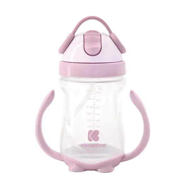 KIKKA BOO BOČICA SIPPY CUP 300ML PINK