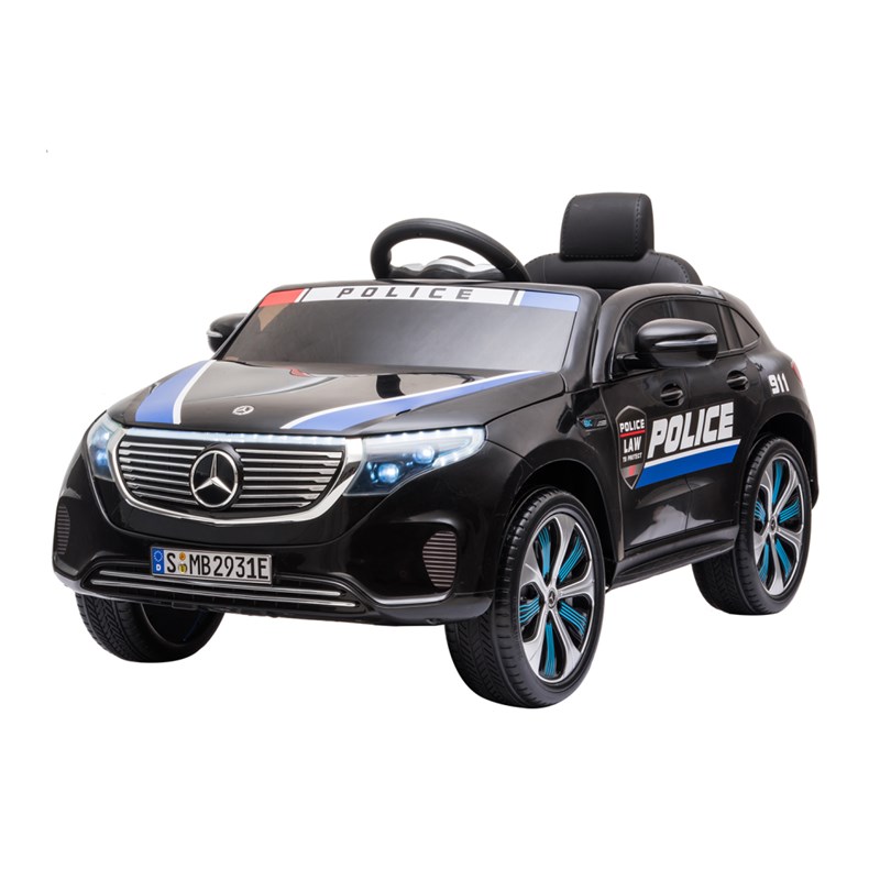 KIKKA BOO AUTO NA AKUMULATOR,MERCEDES EQC400,POLICE BLACK