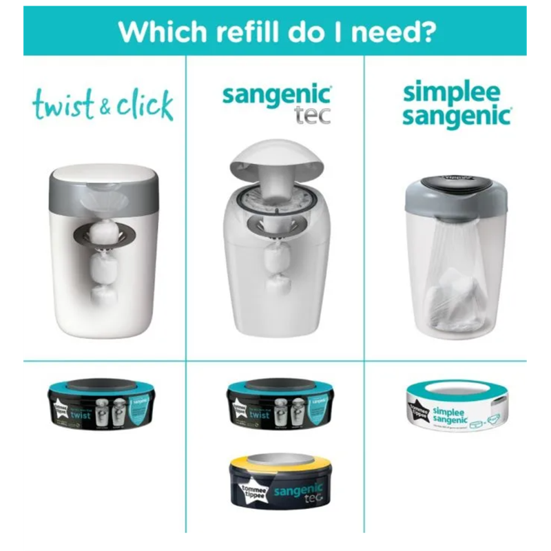 TOMMEE TIPPEE SANGENIC TWIST & CLICK 3