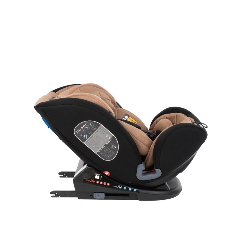 KIKKA BOO AUTOSJEDIŠTE MULTISTAGE ISOFIX 0-36KG,BEIGE