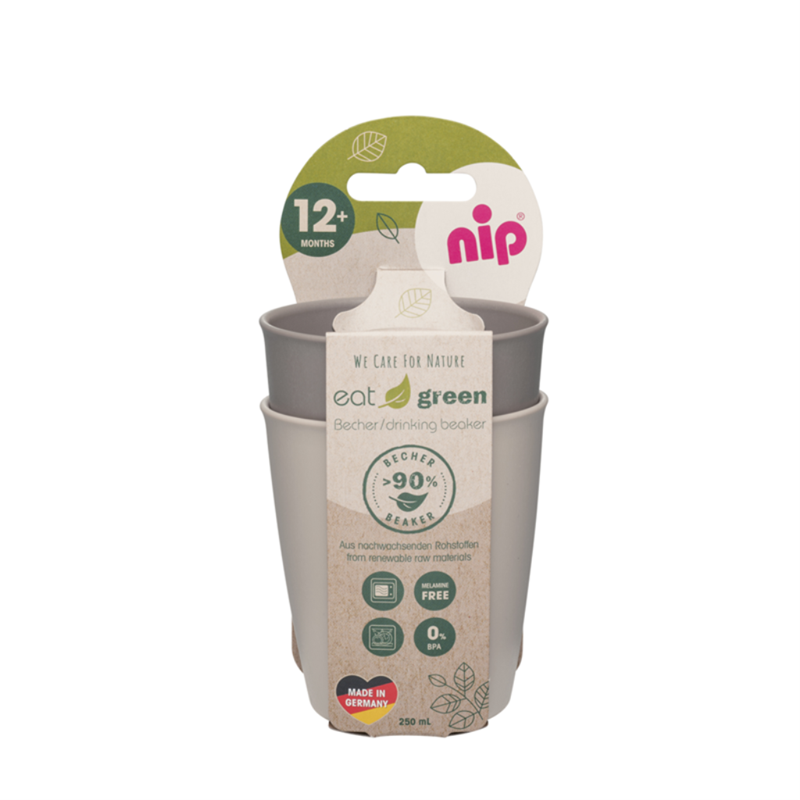 NIP EAT GREEN ČAŠE, MIX, 12+ MJESECI