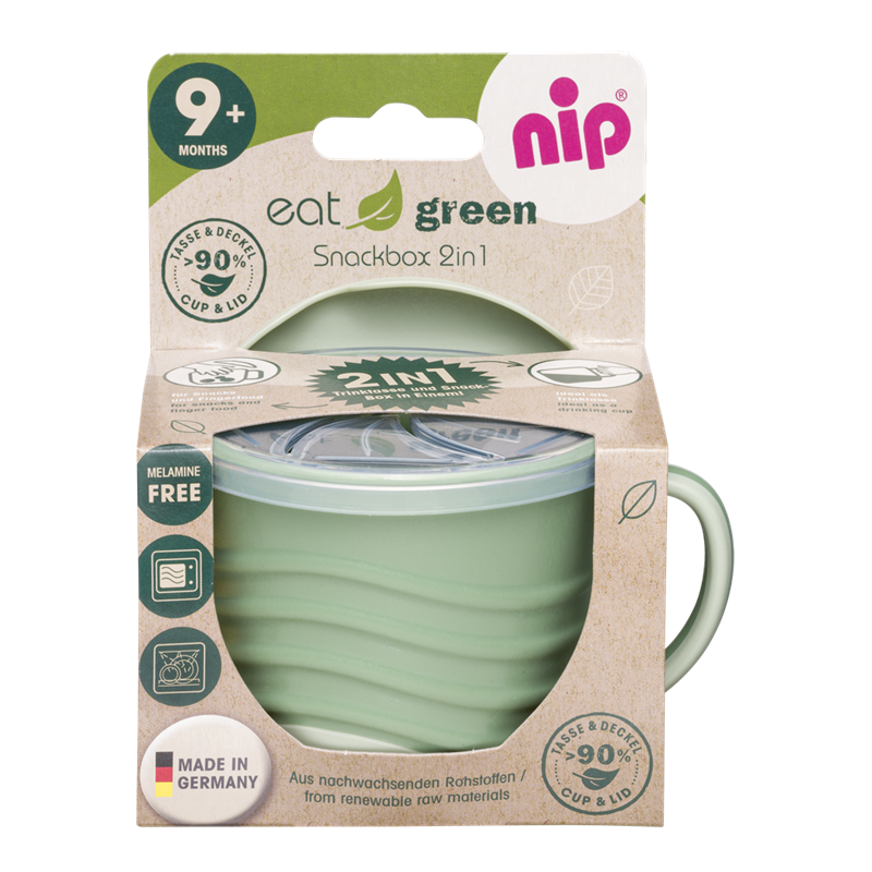 NIP EAT GREEN SNACKBOX 2U1, MIX, 9+ MJESECI