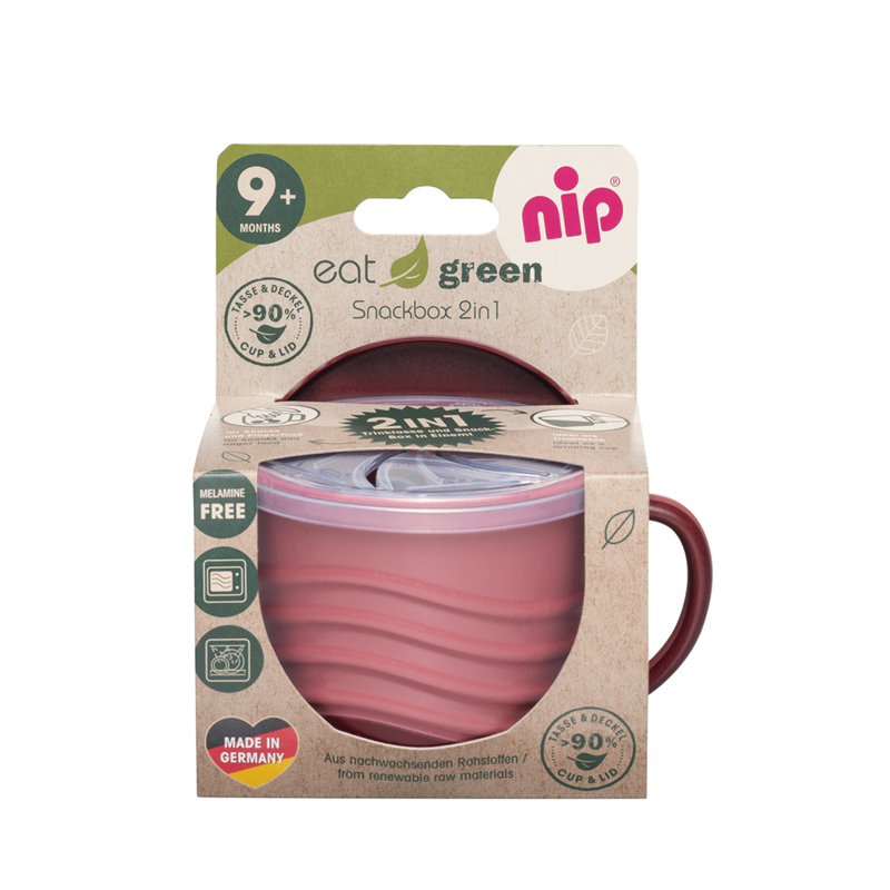 NIP EAT GREEN SNACKBOX 2U1, MIX, 9+ MJESECI