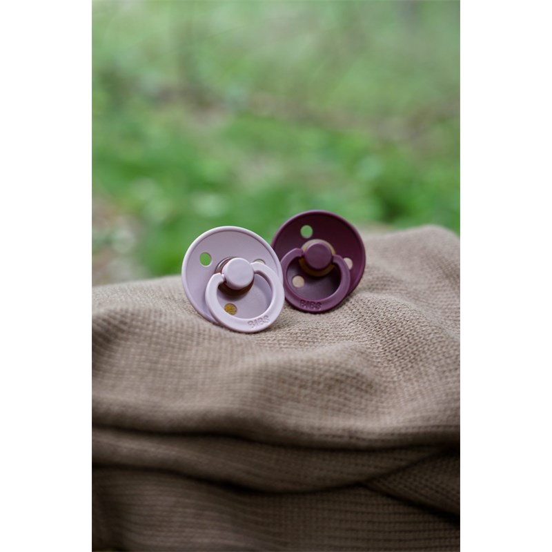 BIBS PINK PLUM&ELDERBERRY VEL.1