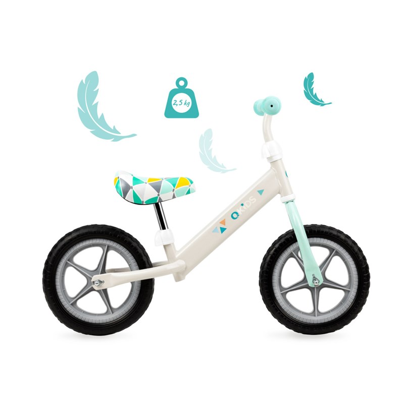 QKIDS FLEET BALANS BICIKL,GREY TROKUT