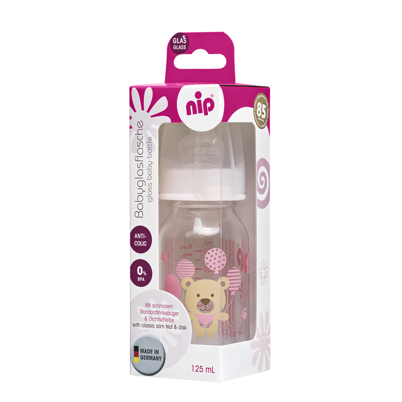 NIP STAND.STAKLENA BOCA,GIRL,125ML,VEL.1